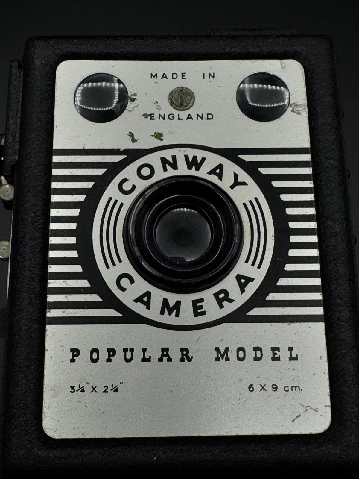 Vintage 1950's Conway Popular Model 120 Roll Film Box Camera - Faulty (F204)