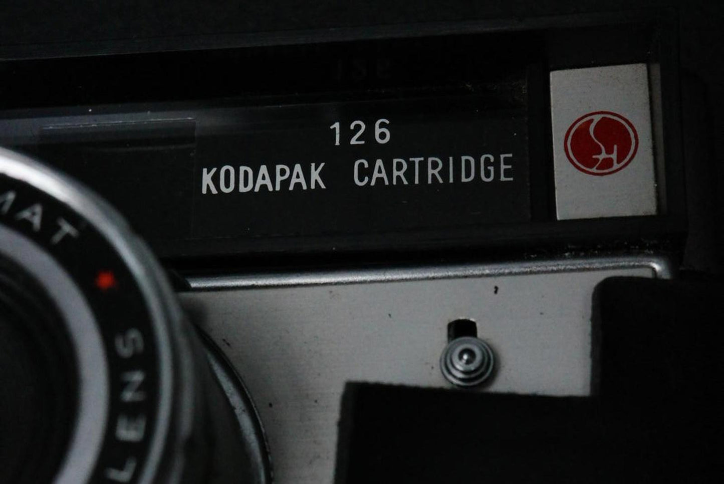 Halina Insta Load 126 Vintage Film Camera & Leather Case - Achromat Lens