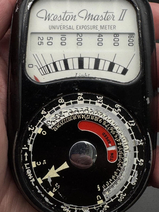 Sangamo Western Master II 2 Photographic Light Exposure Meter - Untested