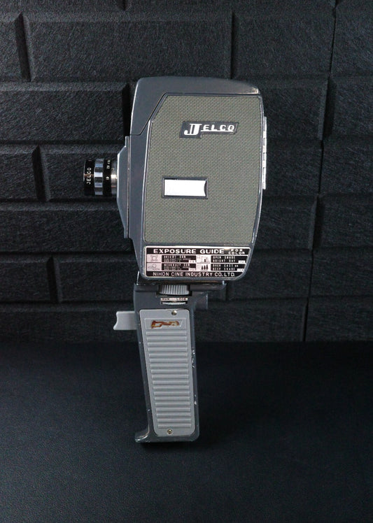 Vintage 1960s Jelco 8ES 8mm Cine Film Movie Camera - Boxed - Faulty - Spares