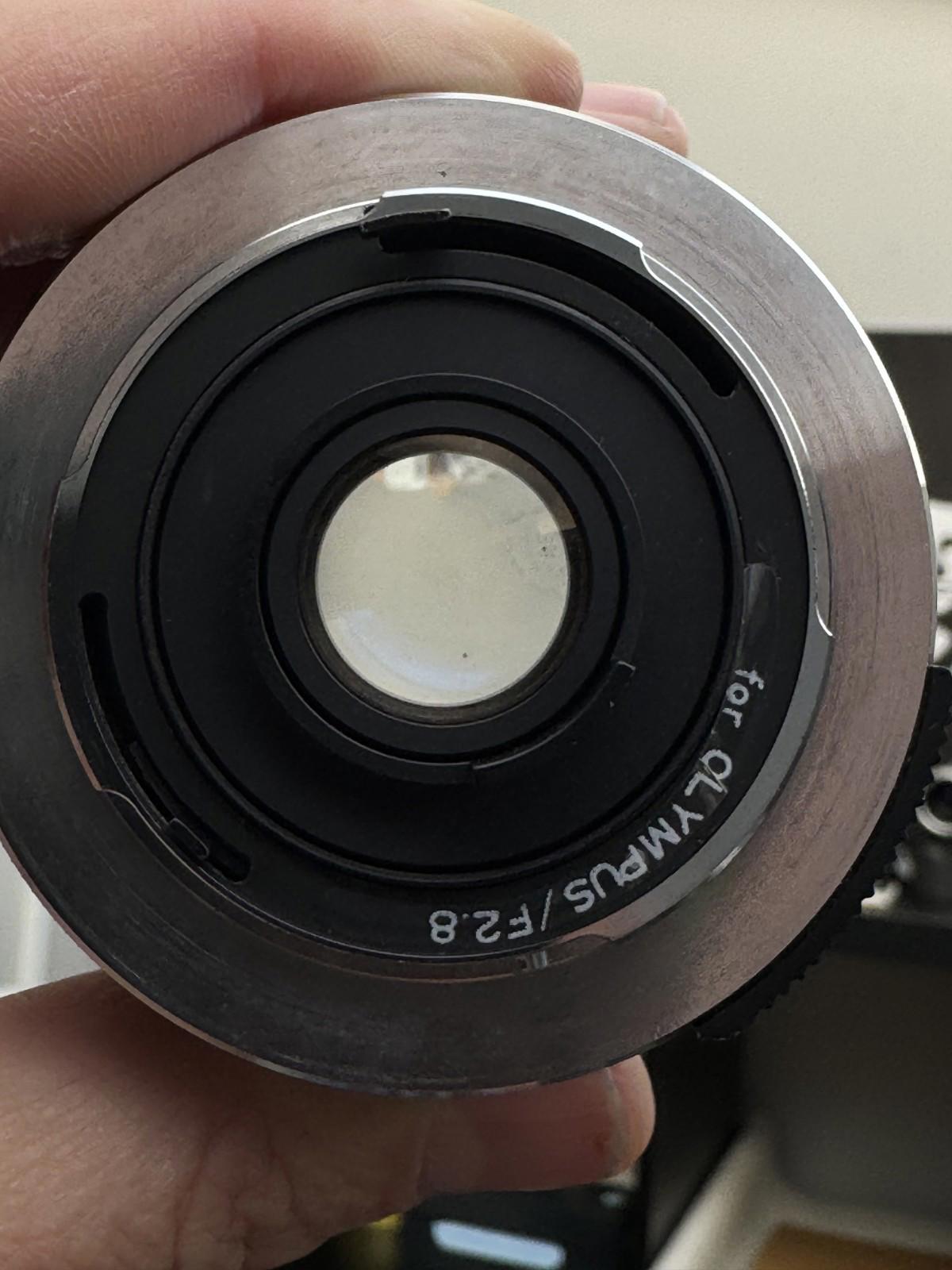 Topman MC 28mm F2.8 Wide Angle MF Lens Olympus Mount - Working With Some Fungus