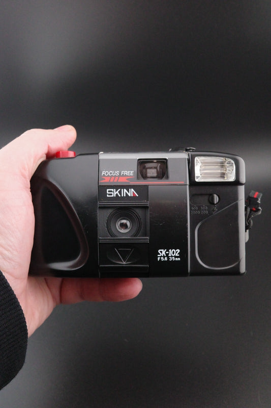 Skina SK-102 Vintage 35mm Film Camera 35mm f5.6 - Tested & Working