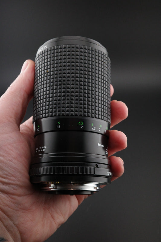 Pentacon Prakticar PB 80-200mm f/4.5-5.6 MC Zoom Lens Praktica B Tested Working