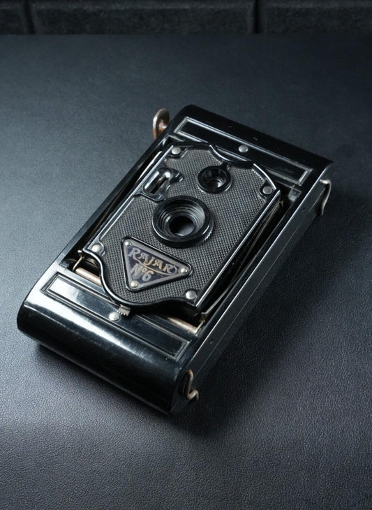 Rajar No6 Vintage 1920's Folding Bellows 120 Film Camera - Tested & Working Z551