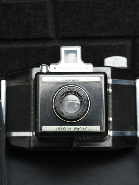 Coronet Flashmaster Vintage 1950's English 120 Film Camera - Tested & Working