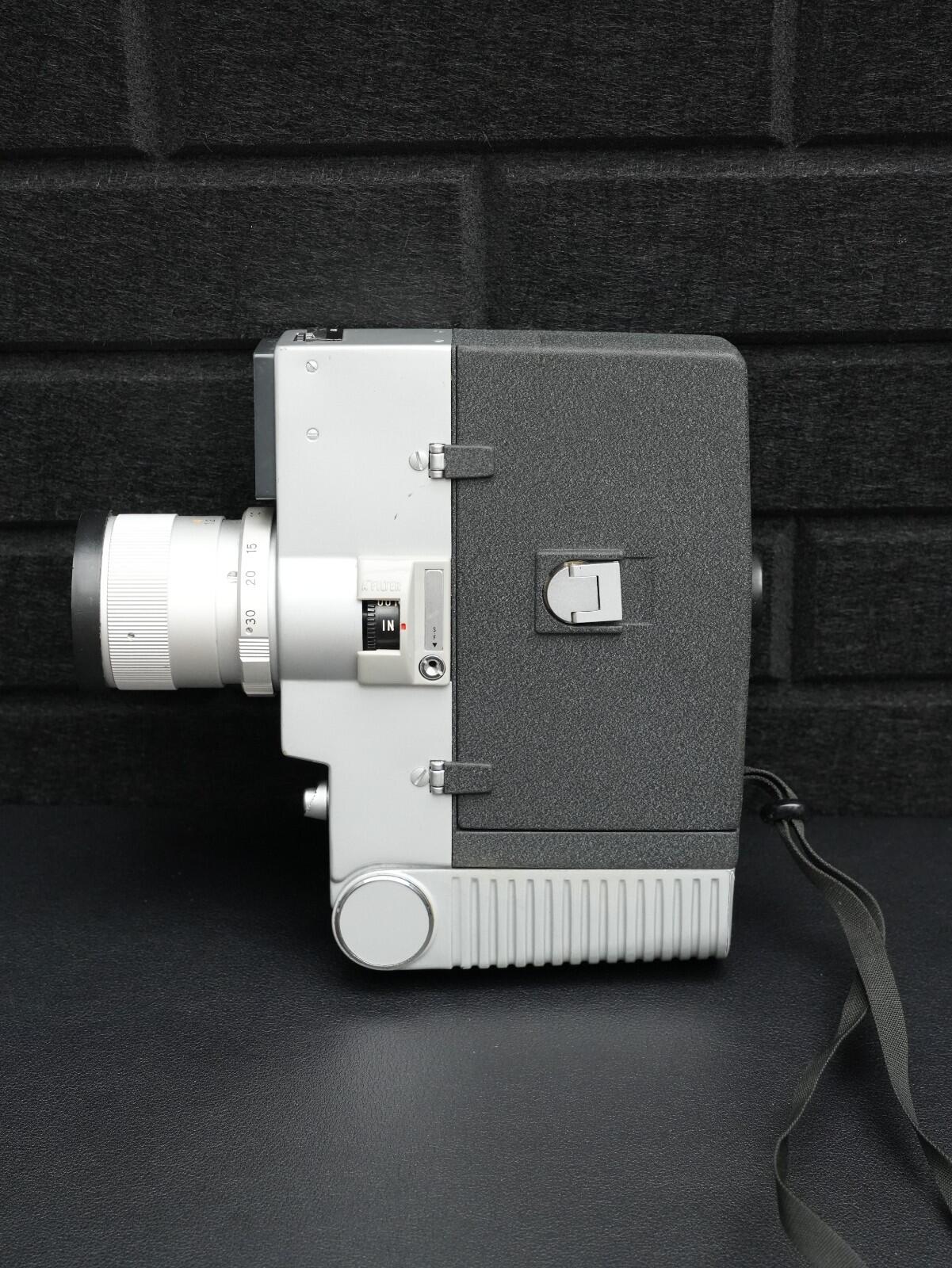 Sankyo Auto-4X Vintage 1960's 8mm Movie Cine Camera With Grip - Untested