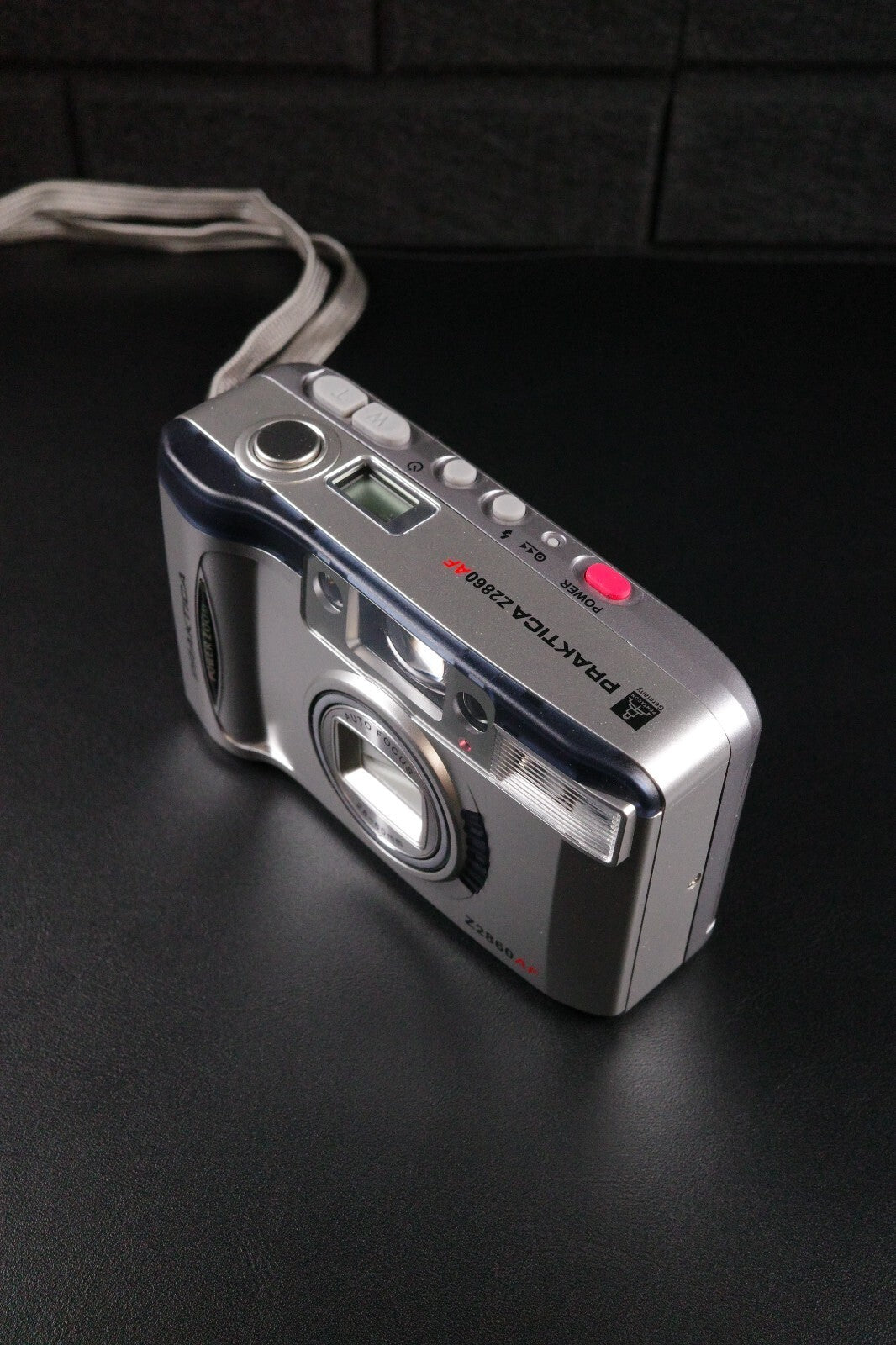 Praktica Power Zoom Z2860 AF 35mm Point & Shoot Film Camera with Case - Working