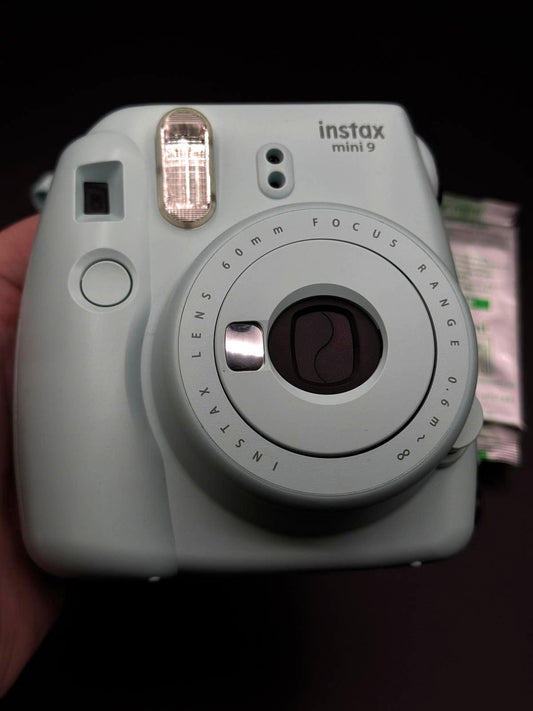 Fujifilm Instax Mini 9 Instant Camera Mint Green + Film & Batteries - Working