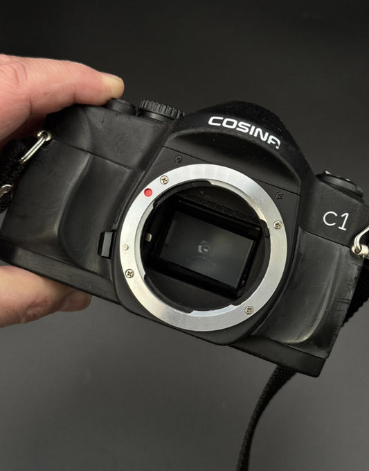Vintage Cosina C1 SLR 35mm Film Camera - Tested & Working