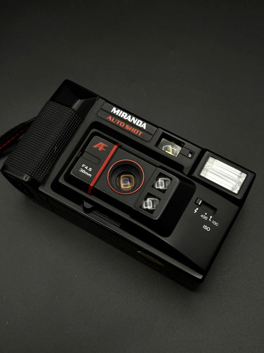 Miranda Auto Shot Vintage Compact AF 35mm Film Camera F4.5/38mm - Fully Working