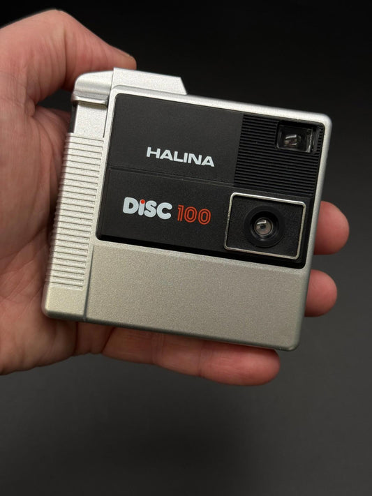Vintage Retro 1980s Halina Disc 100 Camera - Boxed, Tested & Working