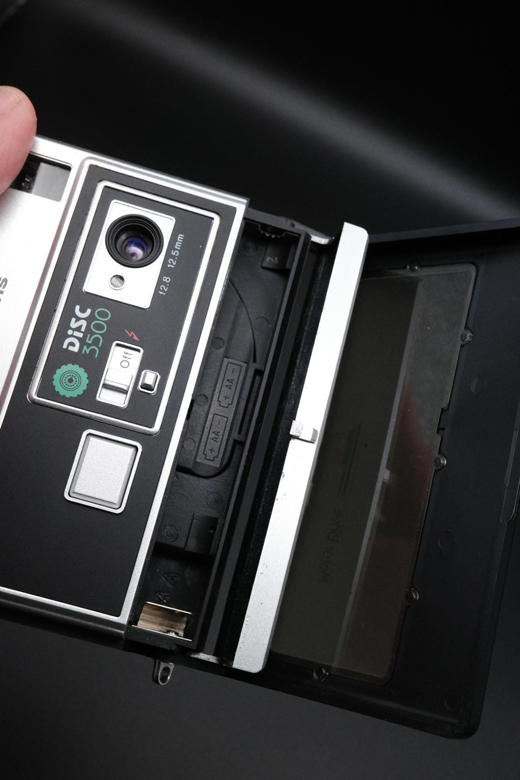 Dixons 3500 Flash Motor Drive Disc Camera Vintage - Fully Working