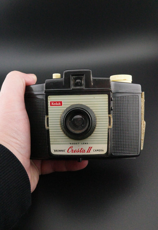 Kodak Brownie Cresta II Vintage 1950s 120 Film Camera - Tested & Working