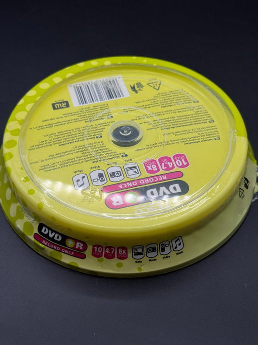 Tesco DVD+R 10 Pack Spindle 4.7GB 16x Speed - New & Sealed