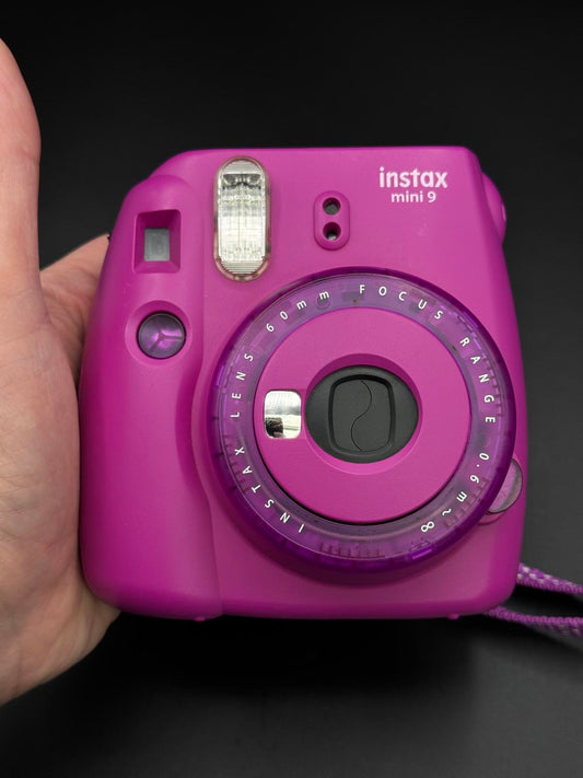 Fujifilm Instax Mini 9 Limited Edition Purple Instant Camera - Working (38)
