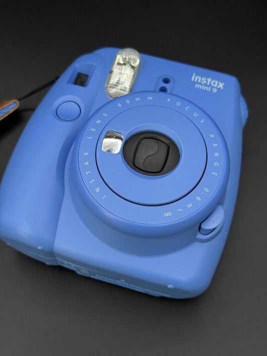 Fujifilm Instax Mini 9 Blue Instant Camera - Works Perfectly (45)