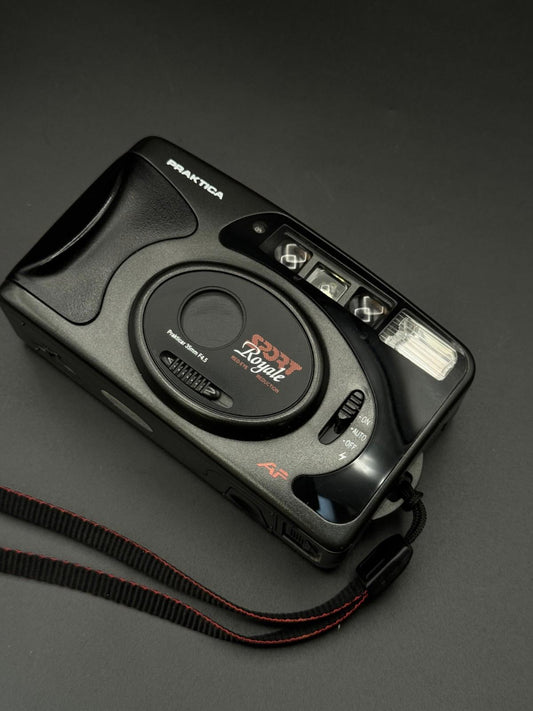 Praktica Sport Royale Retro Point & Shoot 35mm Film Camera - Tested & Working