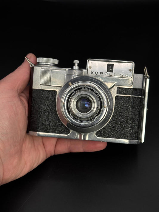 Bencini Koroll 24 Vintage 1950s Italian 120 Film Camera - Display Only or Spares