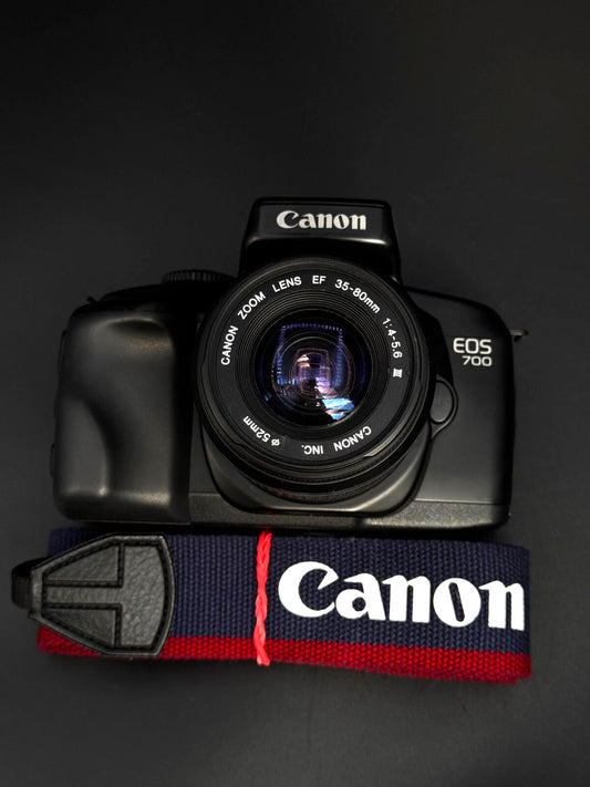 Canon EOS 700 35mm SLR Film Camera & 35-80mm Canon Lens - Working - Read Details