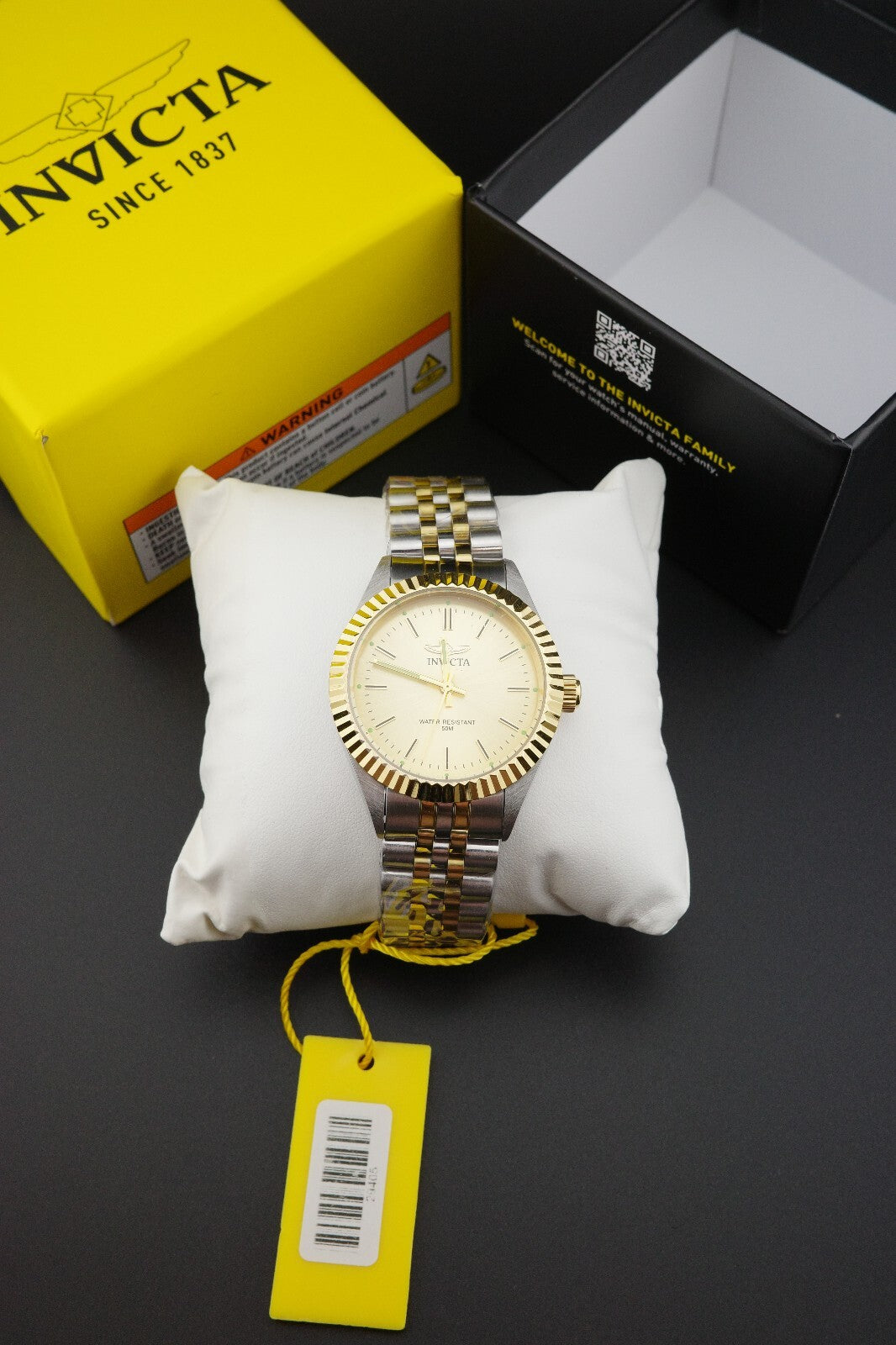 Invicta Specialty Musenova 29405 Women’s Watch 36mm Steel Gold Brand New & Boxed