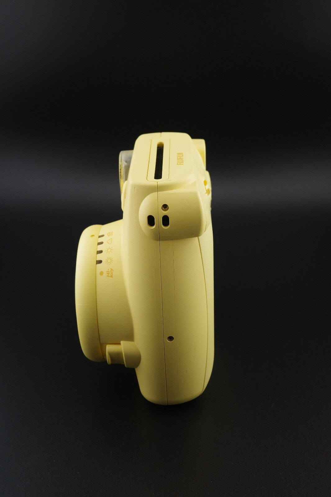 Fujifilm Instax Mini 8 Yellow Instant Camera & New Batteries - Works Perfectly