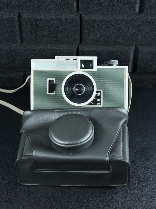 Ilford Sprite 35 Compact Vintage 1960's 35mm Film Camera & Case - Working (Z294)