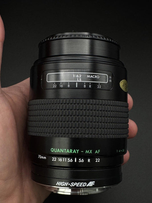 Quantaray-MX AF 1:4~5.6 f=70~210mm Minolta AF Mount Camera Lens (Light Fungus)