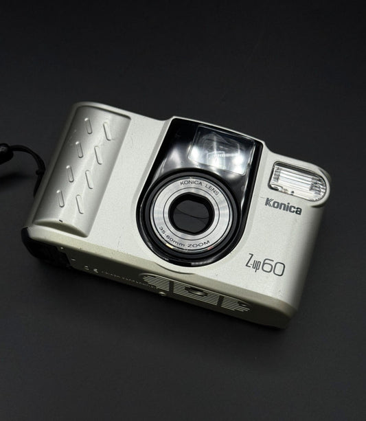 Konica Z-Up 60 35mm Zoom Film Camera - Tested & Working (Read Details) O274