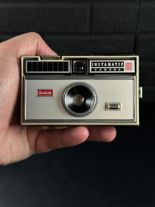 Boxed Kodak Instamatic 100 Vintage 1960's Compact 126 Film Camera - Not Working