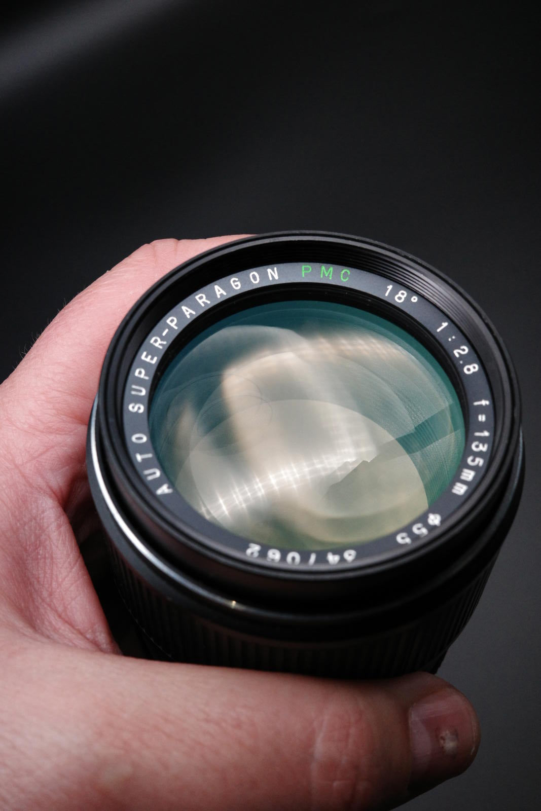 Vintage Super-Paragon PMC Auto 135mm f2.8 PK Mount Camera Lens Tested & Working