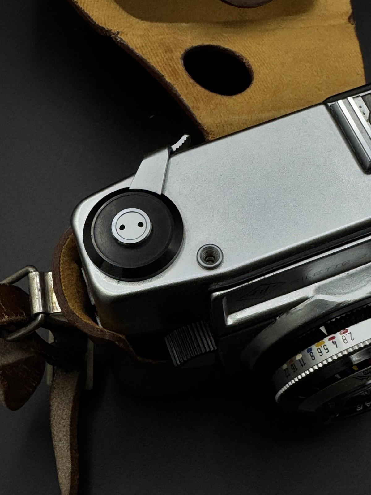 Vintage AGFA Silette 1 35mm Film Camera With Leather Case - Untested