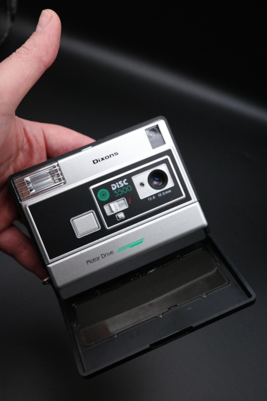 Dixons 3500 Flash Motor Drive Disc Camera Vintage - Fully Working