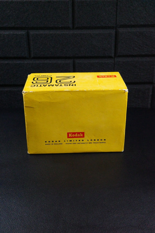 Boxed & Working Kodak Instamatic 26 Vintage 1960's Compact 126 Film Camera