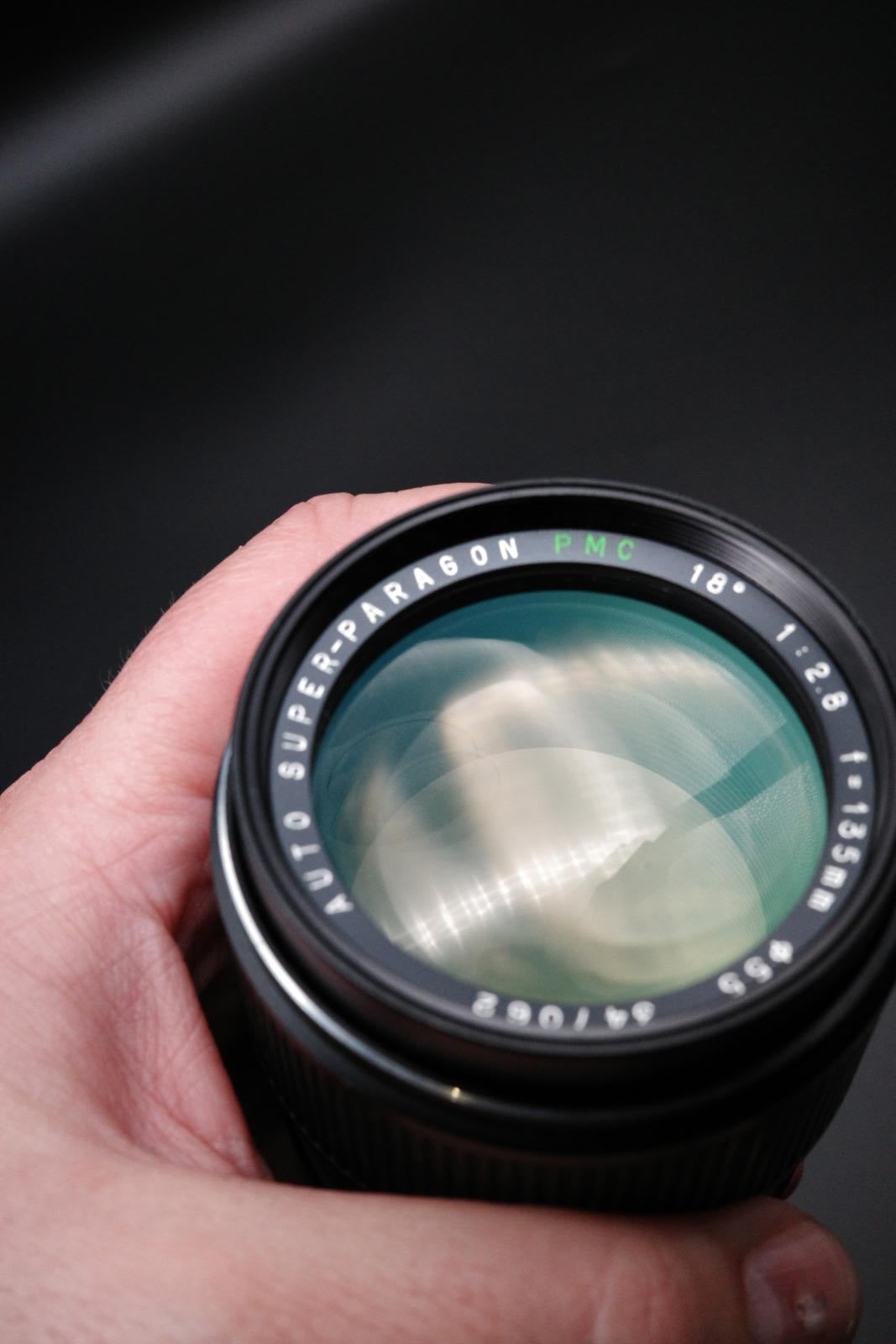 Vintage Super-Paragon PMC Auto 135mm f2.8 PK Mount Camera Lens Tested & Working