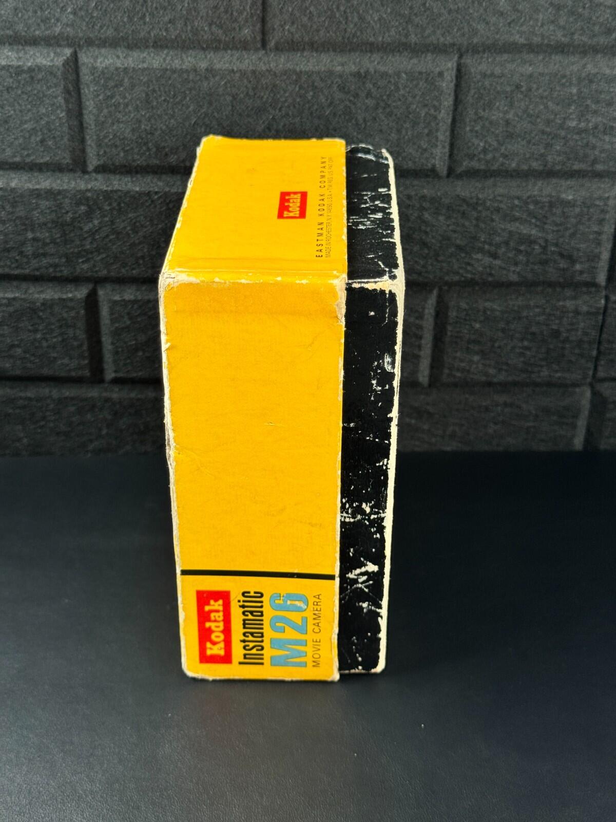 Kodak Instamatic M26 Vintage 1960's Super 8 Film Movie Camera - Boxed & Untested