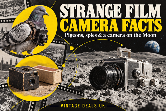 Strange Film Camera Facts: Pigeons, Spies and a Hasselblad Left on the Moon