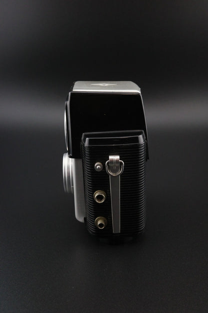 Kodak Brownie Starflex Vintage 127 Film Camera + Leather Case - Tested & Working