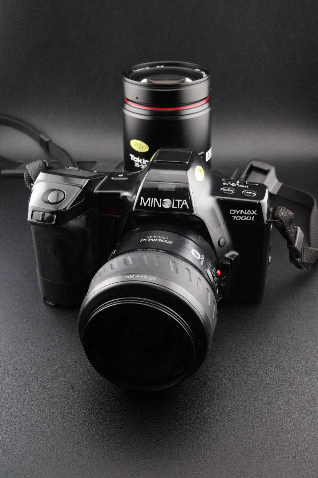 Minolta Dynax 7000i 35mm Film SLR Camera With 2 Lenses - Working - Read Details