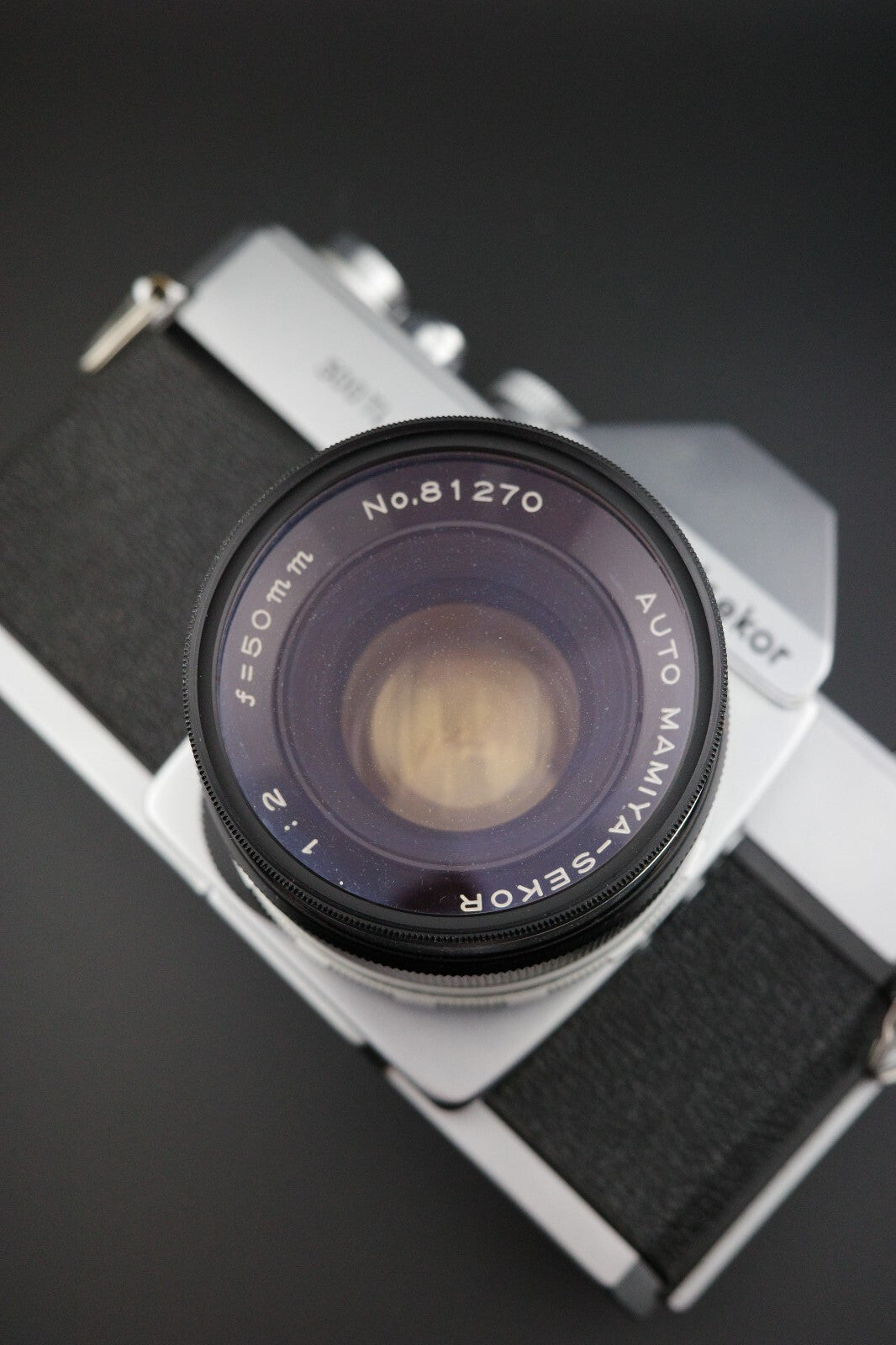 Mamiya/Sekor 500TL 35mm Film Camera +  50mm f/2 Lens Winds, Fires, Faulty Meter