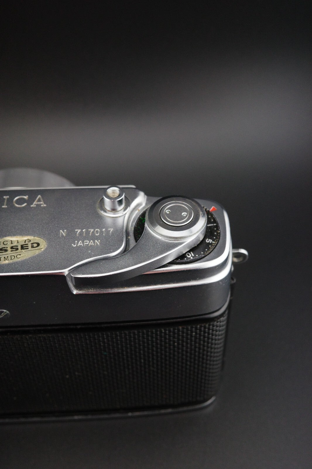 Yashica J Vintage 1960's 35mm Rangefinder Camera + Case - Faulty, Spares Repair