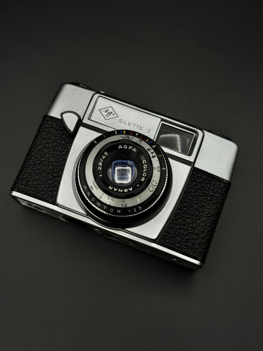 Vintage AGFA Silette 1 35mm Film Camera With Leather Case - Untested