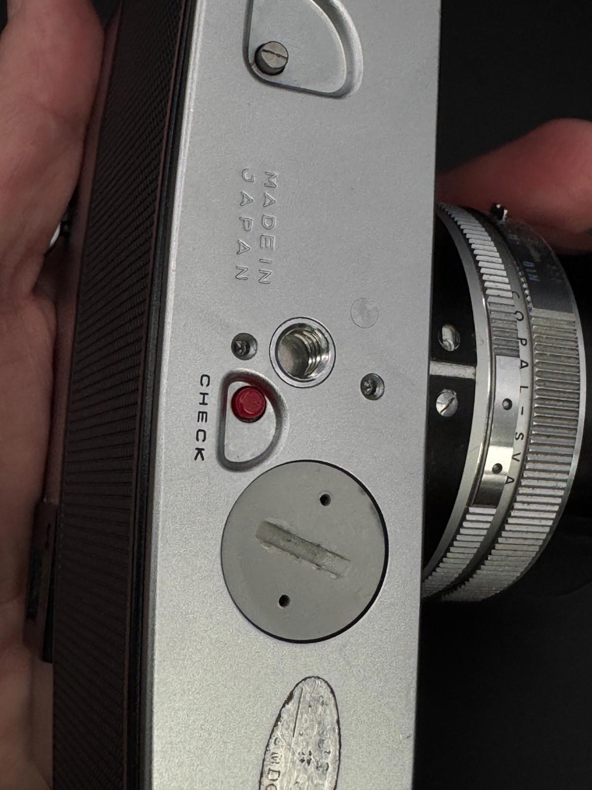 Konica Auto S2 Vintage 1960's Rangefinder 35mm Film Camera - Faulty (D316)