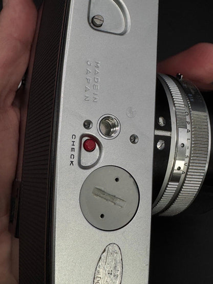 Konica Auto S2 Vintage 1960's Rangefinder 35mm Film Camera - Faulty (D316)