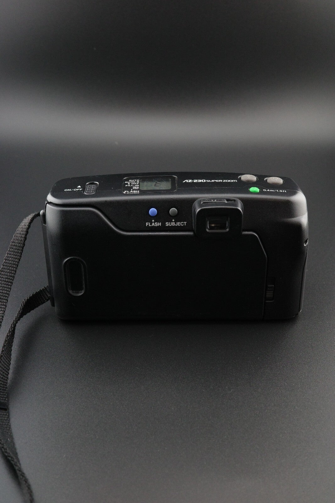 Olympus AZ-230 Superzoom 35mm Film Camera 38-90mm Autofocus - Tested & Working