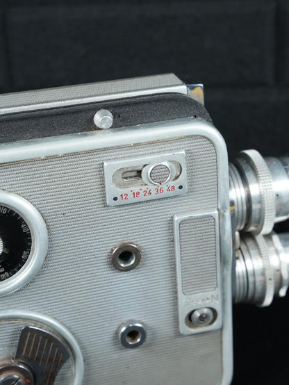 Meopta A8 lla Vintage 1950's Double 8mm Cine Film Camera - Spares or Repair