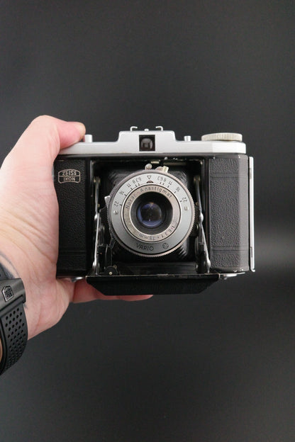Zeiss Ikon Nettar 517/16 Vintage 1950's Folding 120 Film Camera Tested & Working