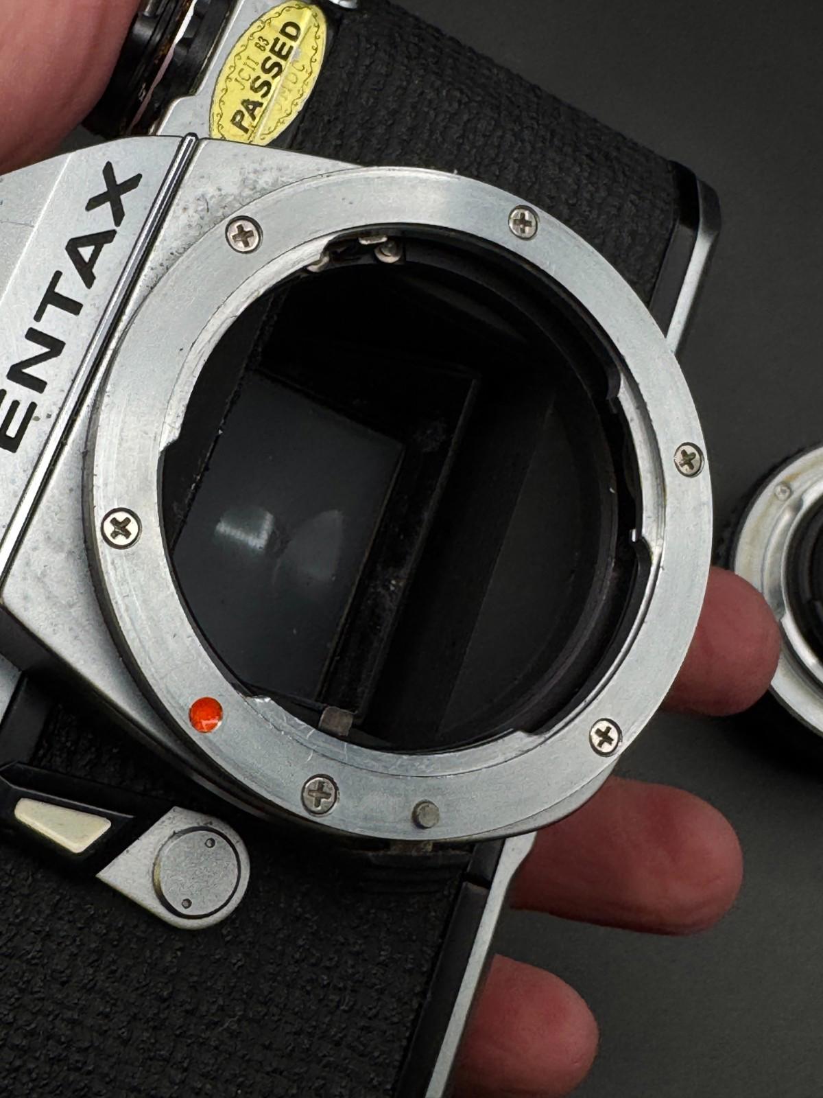 Vintage Pentax ME 35mm Film Camera + Pentax 50mm F1.7 Lens - Read Details (B160)