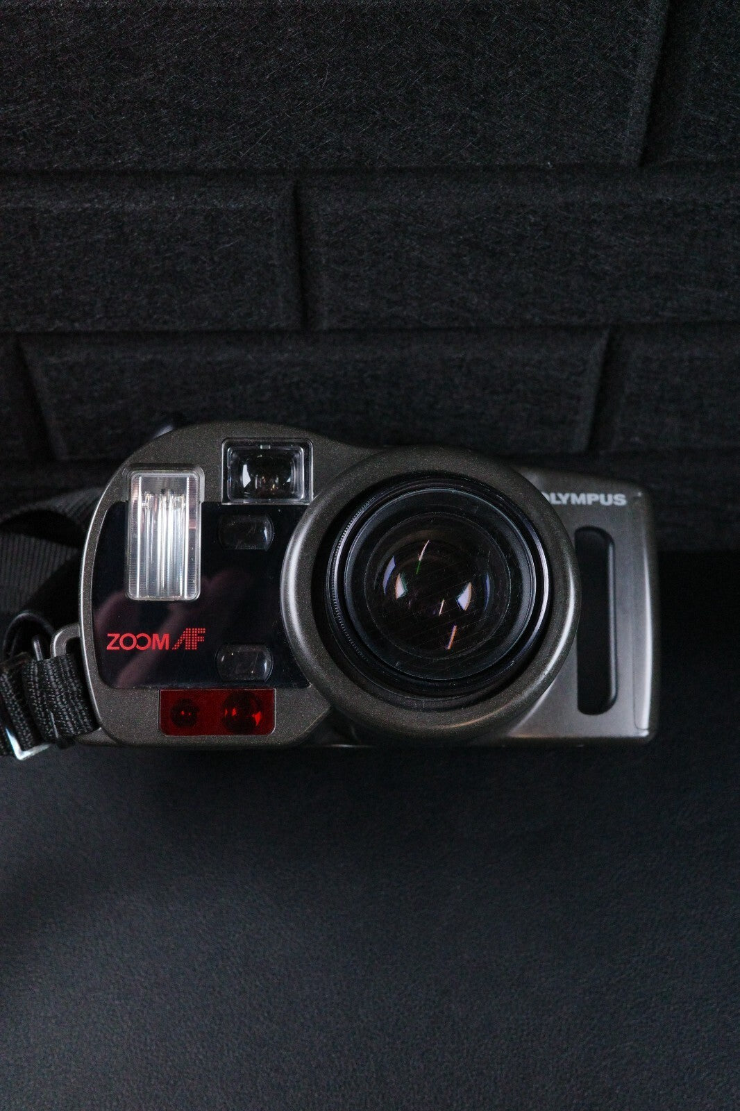 Olympus AZ-330 Superzoom Vintage 1990's 35mm Camera + Batteries - Working VGC