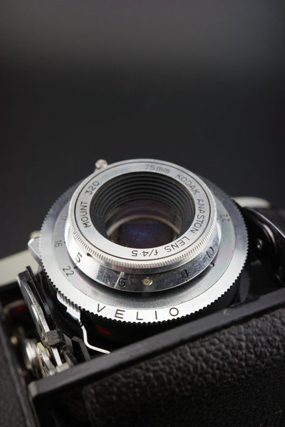 Kodak 66 Model III Vintage 120 Film Folding Camera Anaston 75mm Tested & Working