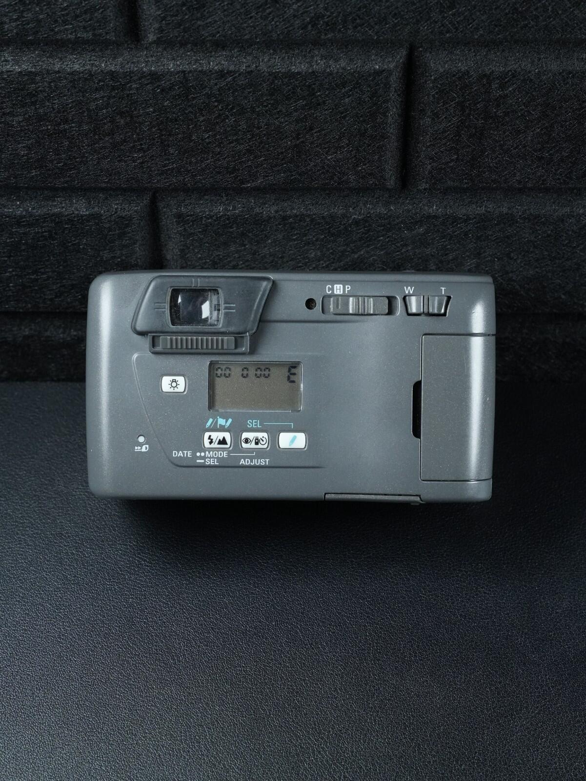 Nikon Nuvis 160i Vintage 1990's APS Zoom Camera + Case & Battery Fully Working